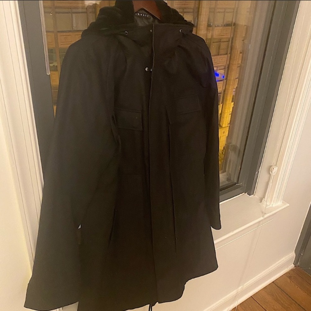 Theory black coat
